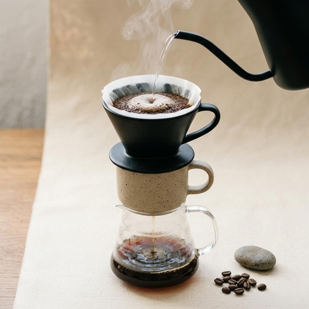 Pour over brewing SEIDO Ethiopia Guji Hambela